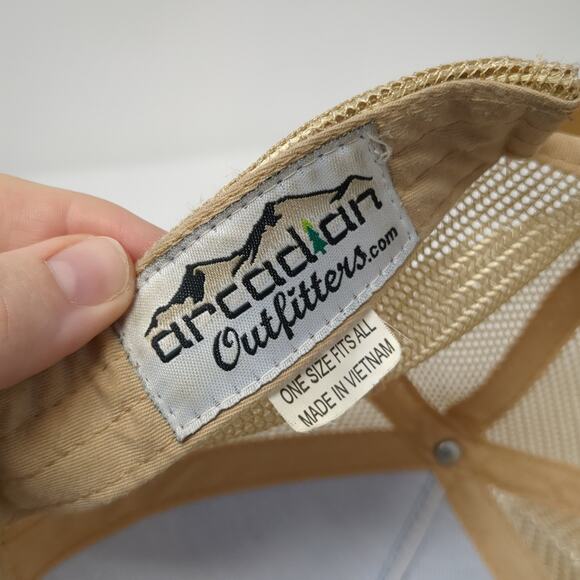 Whatever Floats Your Boat Snapback Trucker Hat Multi OS Rope Arcadian Outfitters - Picture 9 of 9